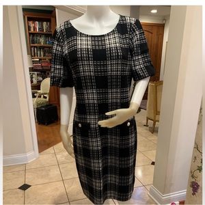 St John Plaid dress